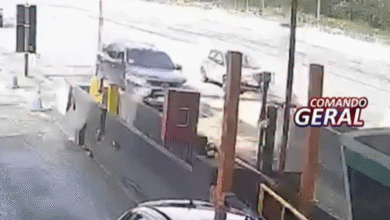 Veículo furtado é interceptado após perseguição na BR-101