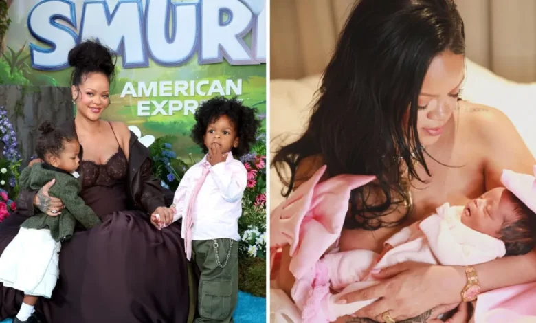 Filhos de Rihanna: RZA, Riot e Rocki Irish, a caçula