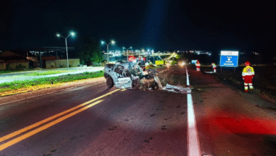 Acidente na BR-153 mata jovem de 19 anos em Jaraguá