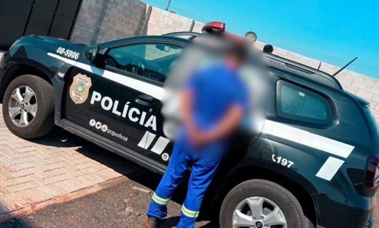 Suspeito de atear fogo na casa da ex é preso em Trindade