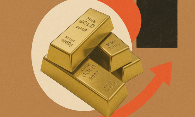 Ouro lidera investimentos em 2025 e dólar recua 14%