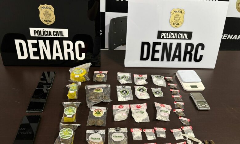 Polícia Civil desmantela ponto de tráfico e recupera bens furtados no Jardim América