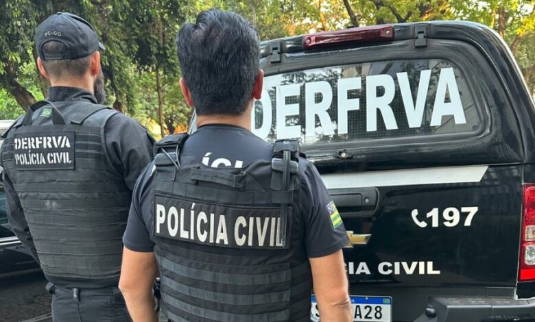Operação em Goiânia foca em crimes patrimoniais e lavagem de dinheiro com carros roubados