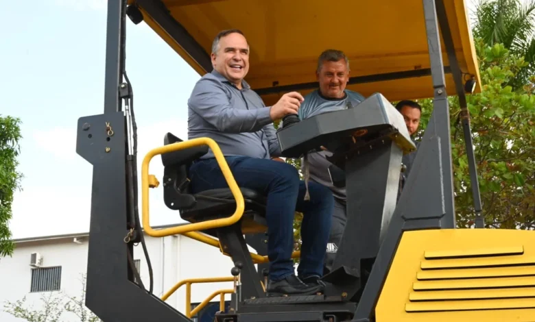 Mabel assina início do recapeamento da Região Central