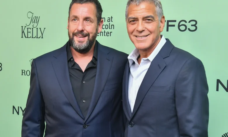 George Clooney influenciou visual de Adam Sandler com ternos