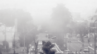 Frente fria em Goiás: chuva e granizo chegam na quinta