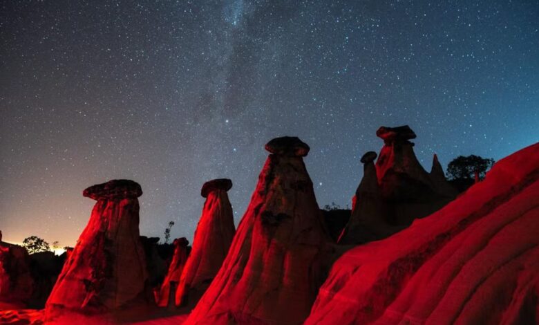 Chaminés de fada em Goiás têm visita da Goiás Turismo