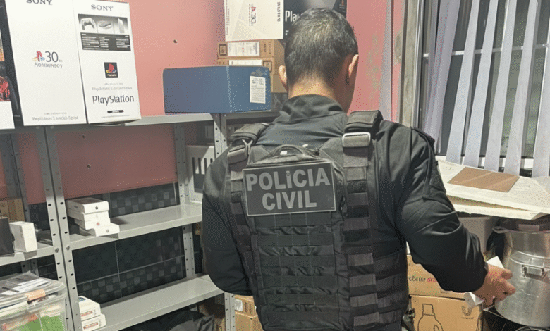 PCGO desmantela esquema de compras fraudulentas contra grande varejista de eletrônicos