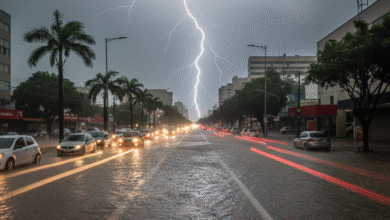 Goiânia deve ter as primeiras pancadas de chuva a partir de domingo