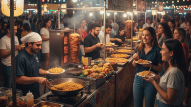 As feiras que abrigam a comida internacional em Goiânia