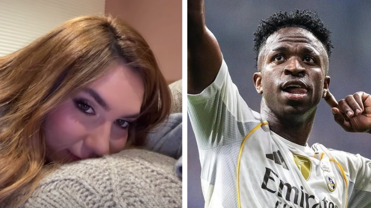 Virginia grava vídeo no closet de Vini Jr em Madrid