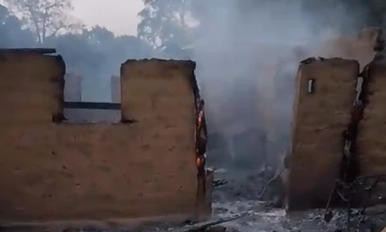 Incêndio na Chapada dos Veadeiros destrói casa de moradora