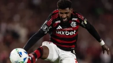 Arbitragem beneficia Palmeiras, diz jogador do Flamengo