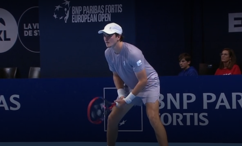 João Fonseca é eliminado na estreia do ATP de Bruxelas
