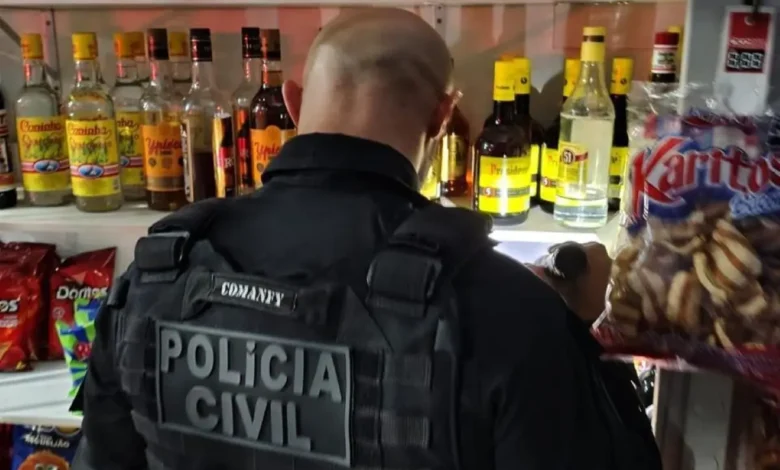 Bebidas irregulares em Goiás: força-tarefa apreende 7 mil