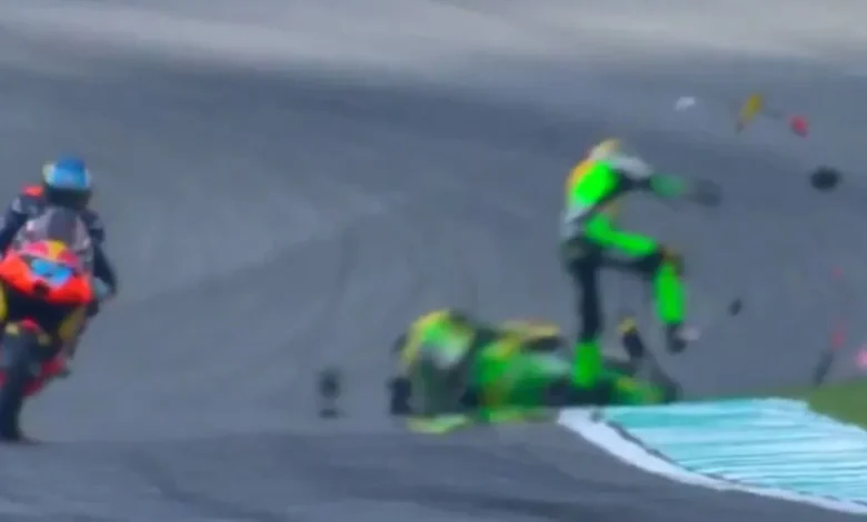 Acidente na Moto3: Dettwiler tem múltiplas paradas cardíacas