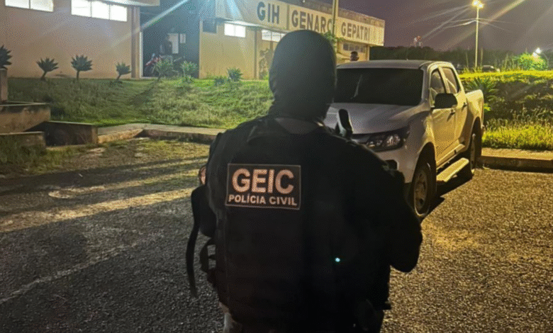 PCGO prende um dos suspeitos de roubo a fazenda do prefeito de Anápolis