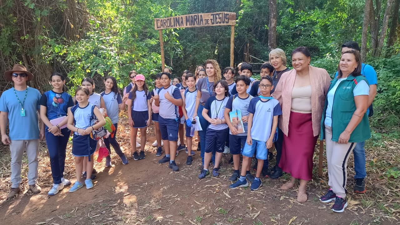 Carolina Maria de Jesus batiza nova trilha na capital