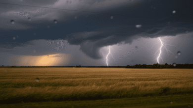 Semana de cautela: alerta de chuva irregular e forte em Goiás