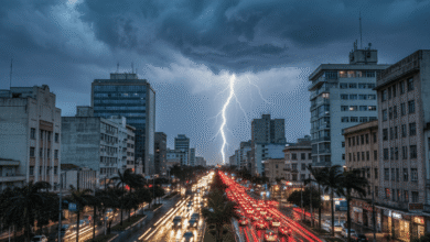 Tempo vira em Goiás e meteorologia emite alerta para 204 municípios