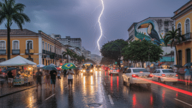 Alerta de tempestades em Goiás prevê ventos de 50 km/h