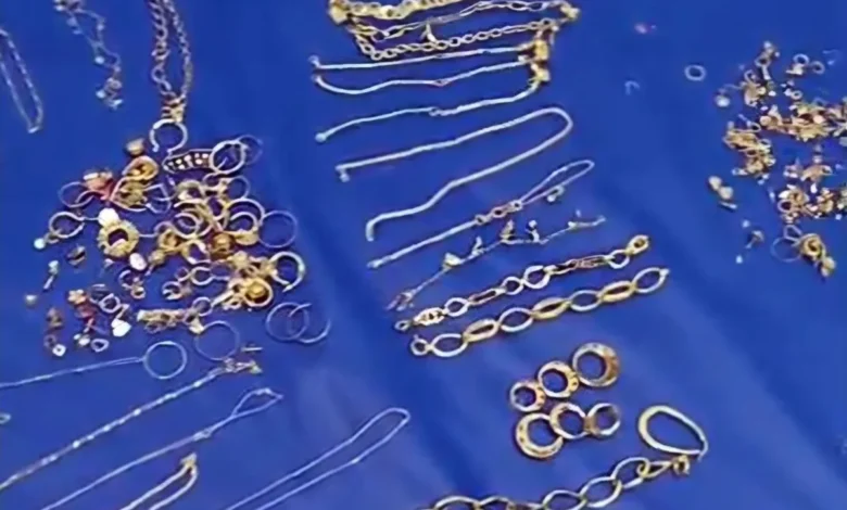 PRF prende quadrilha com 1,2 kg de joias de ouro