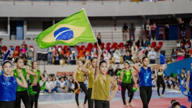Festival de Ginástica anima Ginásio Newton de Faria