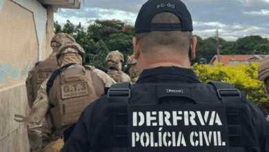 Polícia Civil encontra galpões clandestinos de caminhões