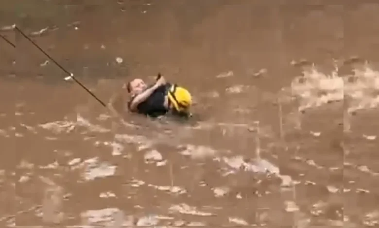 Caos e resgate: Goiânia sob a água após três horas de chuva intensa