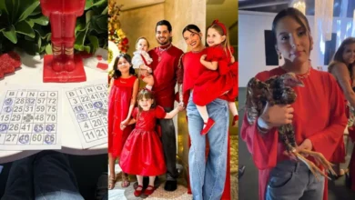 Virginia Fonseca passa véspera de Natal com família de Vini Jr.