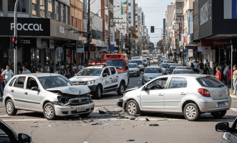 Área urbana concentra 86% dos acidentes de trânsito em Goiás
