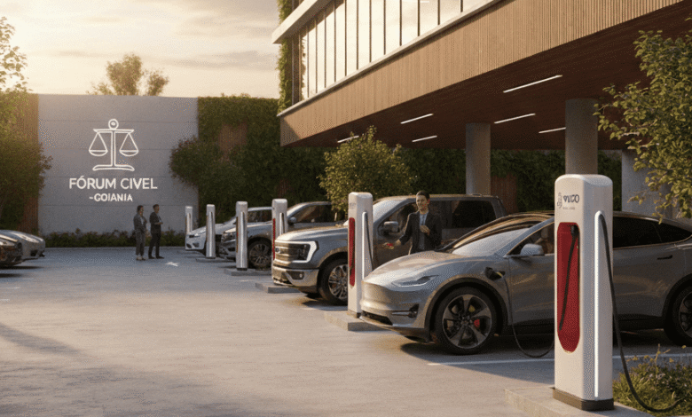 TJ-GO destina R$ 1 milhão para carregadores de carros elétricos