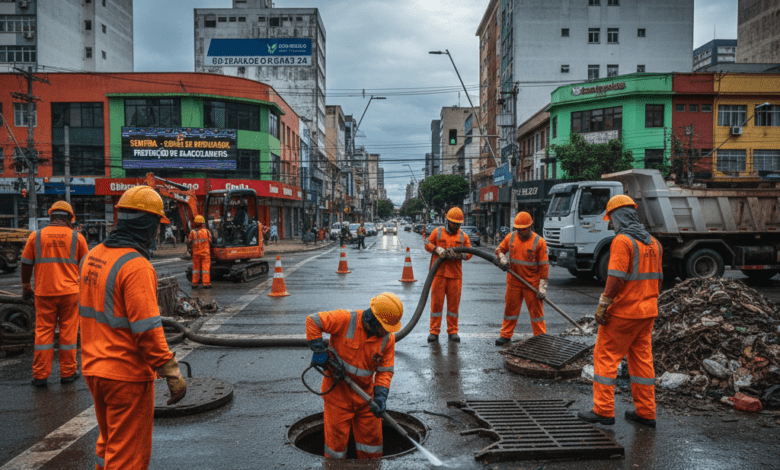 Seinfra inicia contratação de serviços para prevenção de inundações na capital