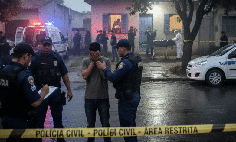 Jovem é preso em Goiânia suspeito de matar o pai no Réveillon