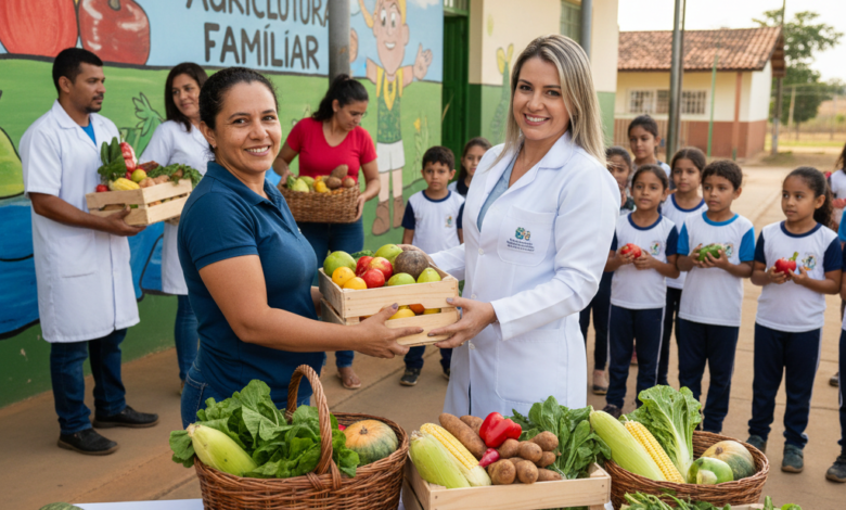 Agricultura familiar ganha destaque no fornecimento de merenda em Goiás