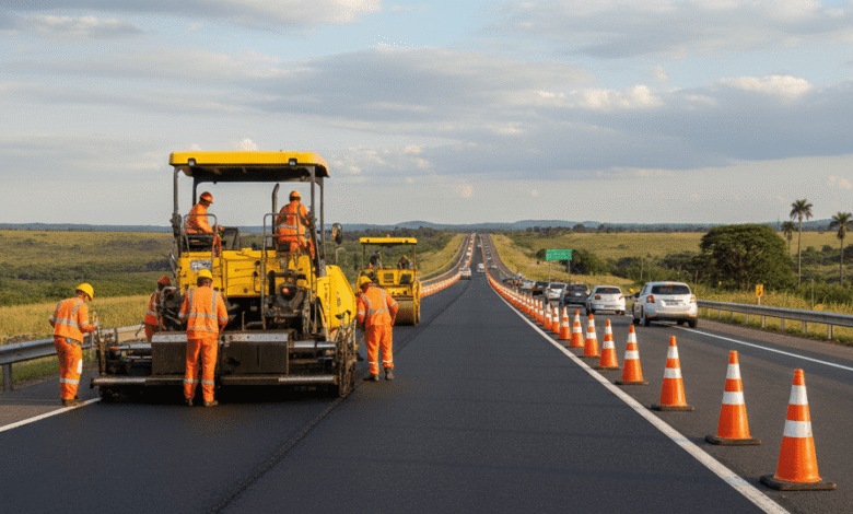 Goinfra avança com licitações para conservação asfáltica em 34 municípios