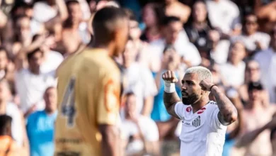 Gabigol marca em reestreia e Santos derrota Novorizontino