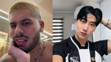 Zé Felipe critica interação de influenciador sul-coreano com Ana Castela