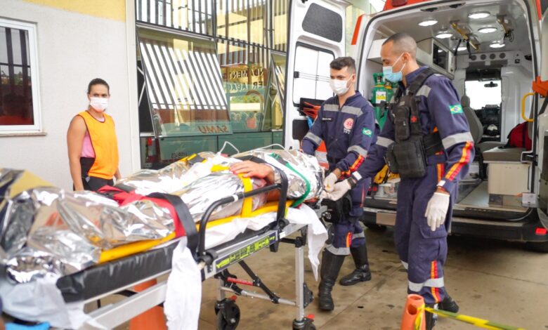 Integração entre bombeiros e hospitais é foco de exercício em Goiânia