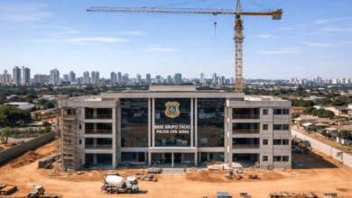 Polícia Civil inicia construção de nova base para grupo tático em Goiânia