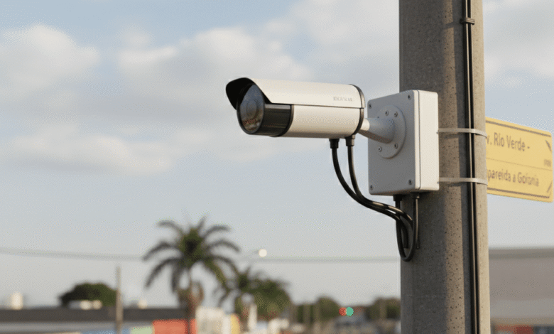 Governo formaliza contrato para locação de câmeras de segurança 24 horas