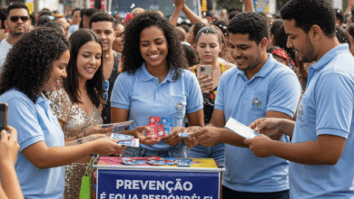 Blitz da Saúde leva orientações sobre HIV no período de Carnaval