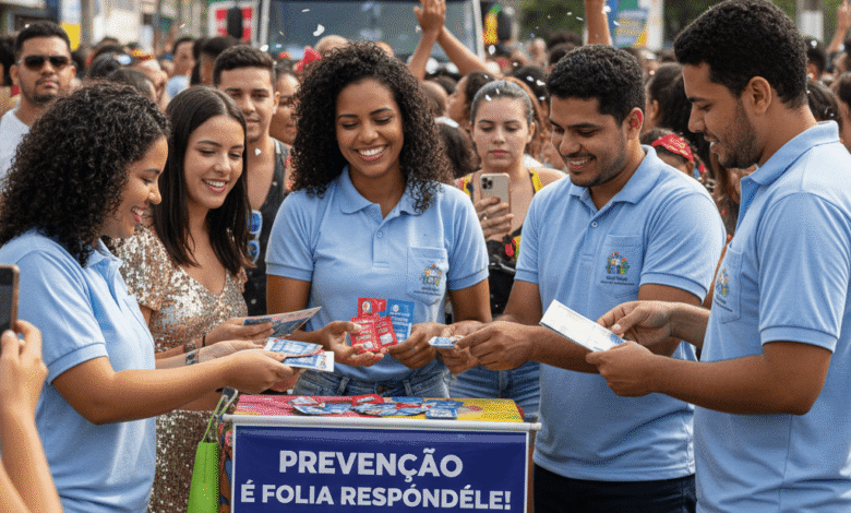 Blitz da Saúde leva orientações sobre HIV no período de Carnaval