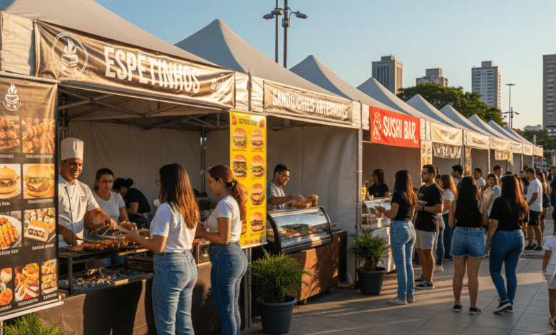 Paço abre chamamento para praças de alimentação em festivais públicos