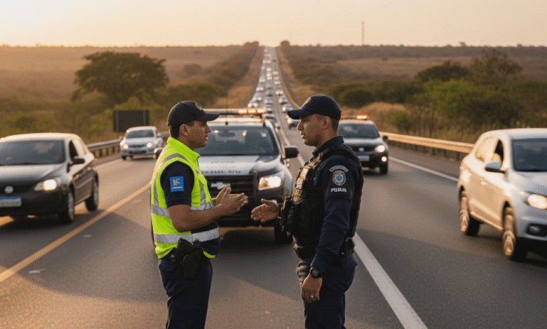 PRF e Detran-GO reforçam fiscalização nas rodovias durante o Carnaval