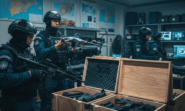 Estado investe em drones e fuzis para polícias