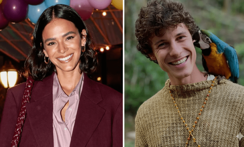 Bruna Marquezine e Shawn Mendes são vistos em Copacabana