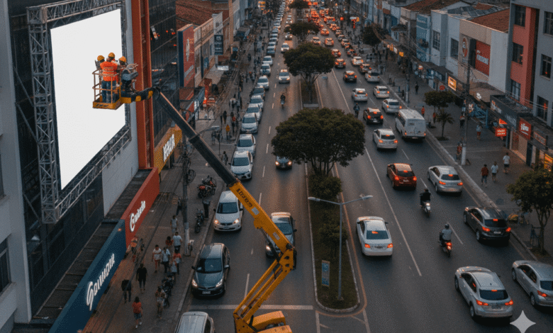 Goiânia implementa novas regras contra a poluição visual urbana