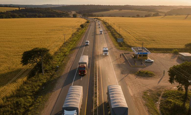 Restrições de tráfego pesado em Goiás atingem principais eixos rodoviários