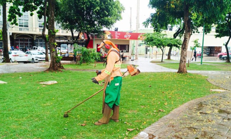 Parque Amazônia e Setor Sul recebem força-tarefa de urbanização